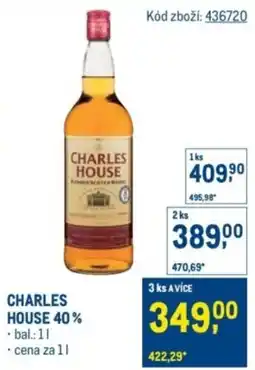 Makro Charles house 40% nabídka