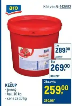 Makro Kečup nabídka