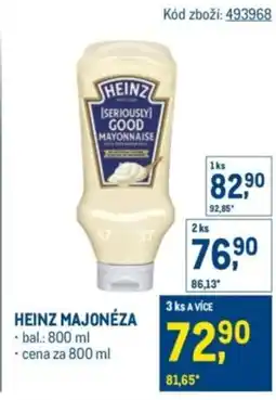 Makro Heinz majonéza nabídka