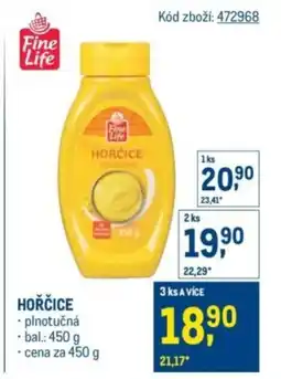 Makro Fine Life Hořčice nabídka