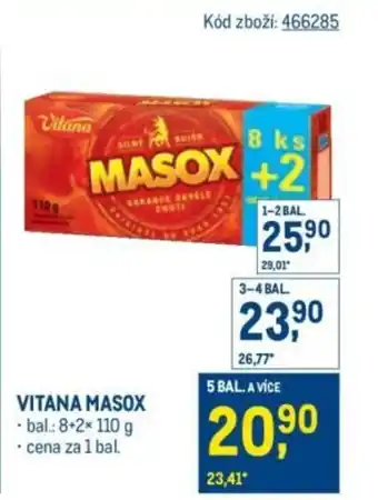 Makro Vitana masox nabídka