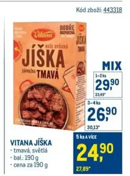 Makro Vitana jíška nabídka