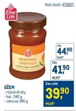 Makro Fine Life Džem nabídka