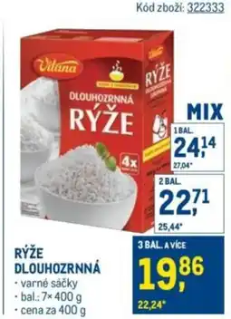 Makro Vitana Rýže dlouhozrnná nabídka