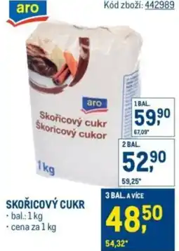 Makro Skořicový cukr nabídka