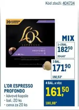 Makro L'or espresso profondo nabídka