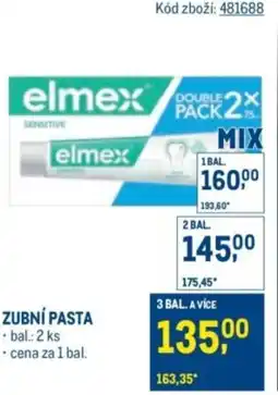 Makro Elmex Zubní pasta nabídka
