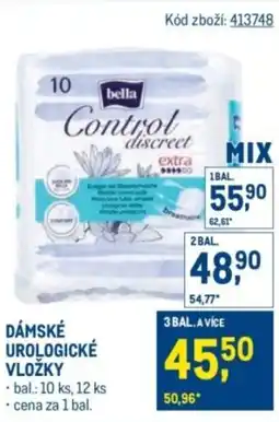 Makro Dámské urologické vložky nabídka