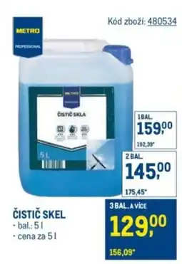 Makro METRO Chef Čistič skel nabídka