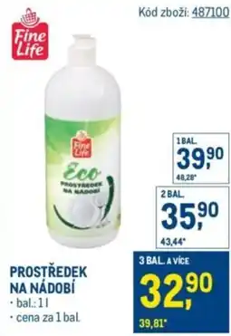Makro Fine Life Prostředek na nádobí nabídka