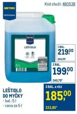 Makro METRO Chef Leštidlo do myčky nabídka
