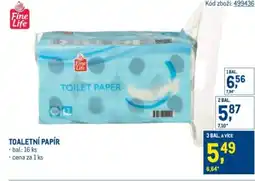 Makro Fine Life Toaletní papír nabídka