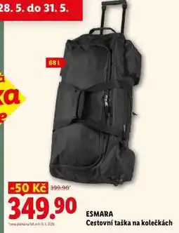 Lidl ESMARA Cestovní taška na kolečkách nabídka