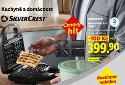 Lidl SilverCrest Sendvičovač 3 v 1 nabídka