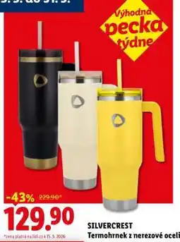 Lidl SILVERCREST Termohrnek z nerezové oceli nabídka