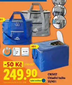Lidl CRIVIT Chladicí taška 35/40 l nabídka