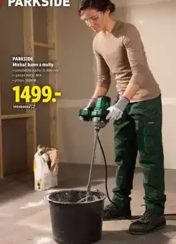 Lidl PARKSIDE Míchač barev a malty nabídka