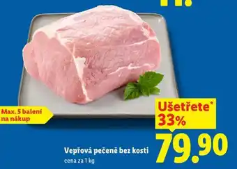 Vepřová pečeně bez kosti