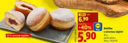 Lidl Kobliha s ovocnou náplní nabídka