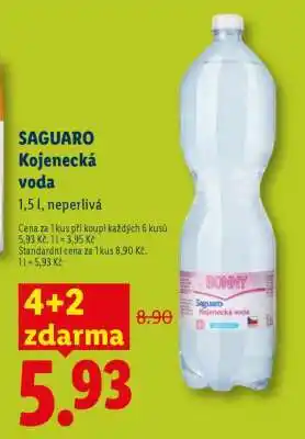 Lidl SAGUARO Kojenecká voda nabídka