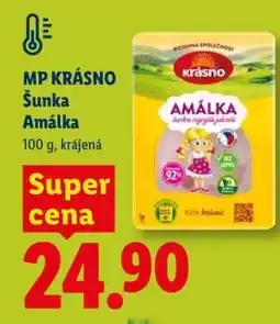 Lidl MP KRÁSNO Šunka Amálka nabídka