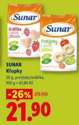 Lidl Sunar křupky nabídka