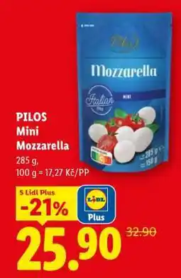 Lidl PILOS MINI MOZZARELLA nabídka