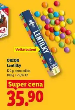 Lidl Orion Lentilky nabídka