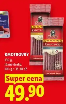 Lidl Kmotrovky nabídka
