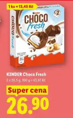 Lidl KINDER CHOCO FRESH nabídka