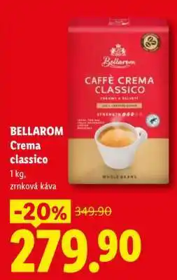 Lidl BELLAROM Crema classico nabídka