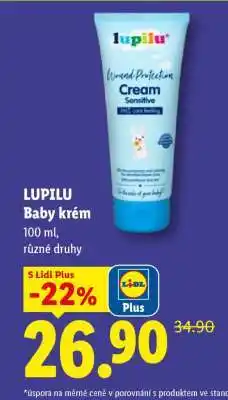 Lidl Lupilu Baby Krém nabídka