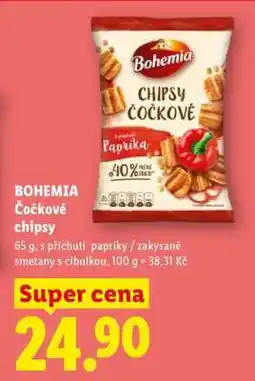 Lidl Bohemia Čočkové chipsy nabídka