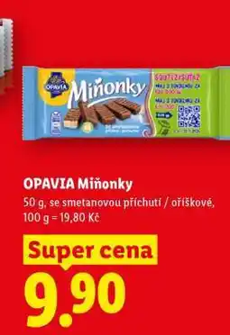 Lidl Opavia Miňonky nabídka