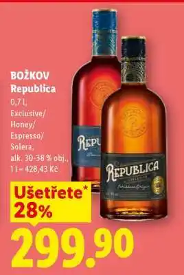 Lidl Božkov Republica nabídka