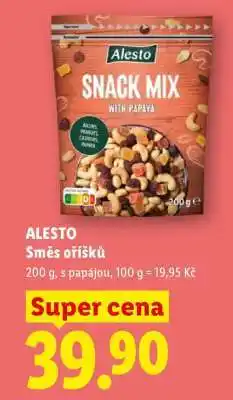 Lidl Alesto SMĚS OŘÍŠKŮ nabídka