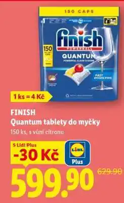 Lidl Finish Quantum tablety do myčky nabídka