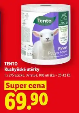 Lidl Tento kuchyňské utěrky nabídka