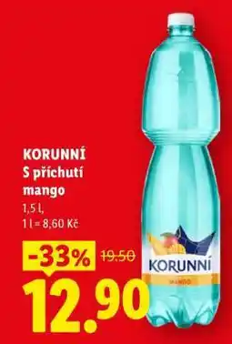 Lidl Korunní s příchutí mango nabídka