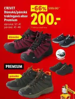 Lidl CRIVIT Dámská/pánská trekingová obuv Premium nabídka