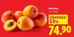 Lidl Meruňky nabídka