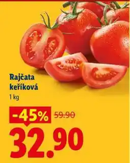 Lidl Rajčata keříková nabídka