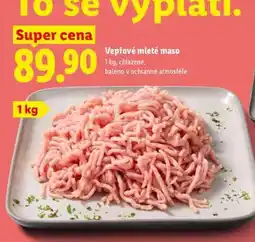 Lidl Vepřové mleté maso nabídka