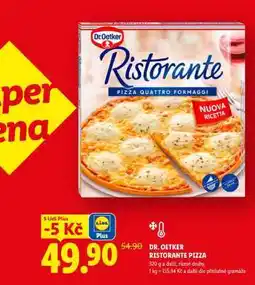 Lidl DR. Oetker Ristorante pizza nabídka
