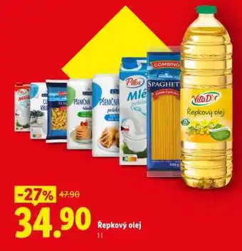 Lidl Řepkový olej nabídka