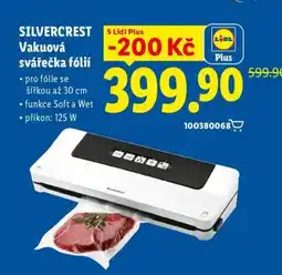Lidl SilverCrest Vakuová svářečka fólií nabídka