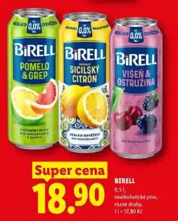 Lidl Birell nabídka