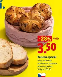 Lidl KAISERKA SPECIÁL nabídka