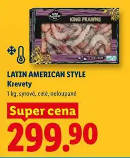 Lidl LATIN AMERICAN STYLE Krevety nabídka