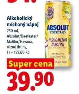 Lidl Alkoholický míchaný nápoj nabídka
